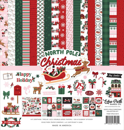 Echo Park North Pole Christmas - Collection Kit