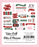 Echo Park North Pole Christmas - Ephemera Titles & Phrases