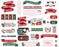 Echo Park North Pole Christmas - Ephemera Titles & Phrases