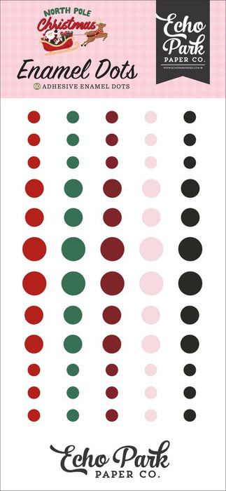 Echo Park North Pole Christmas - Enamel Dots