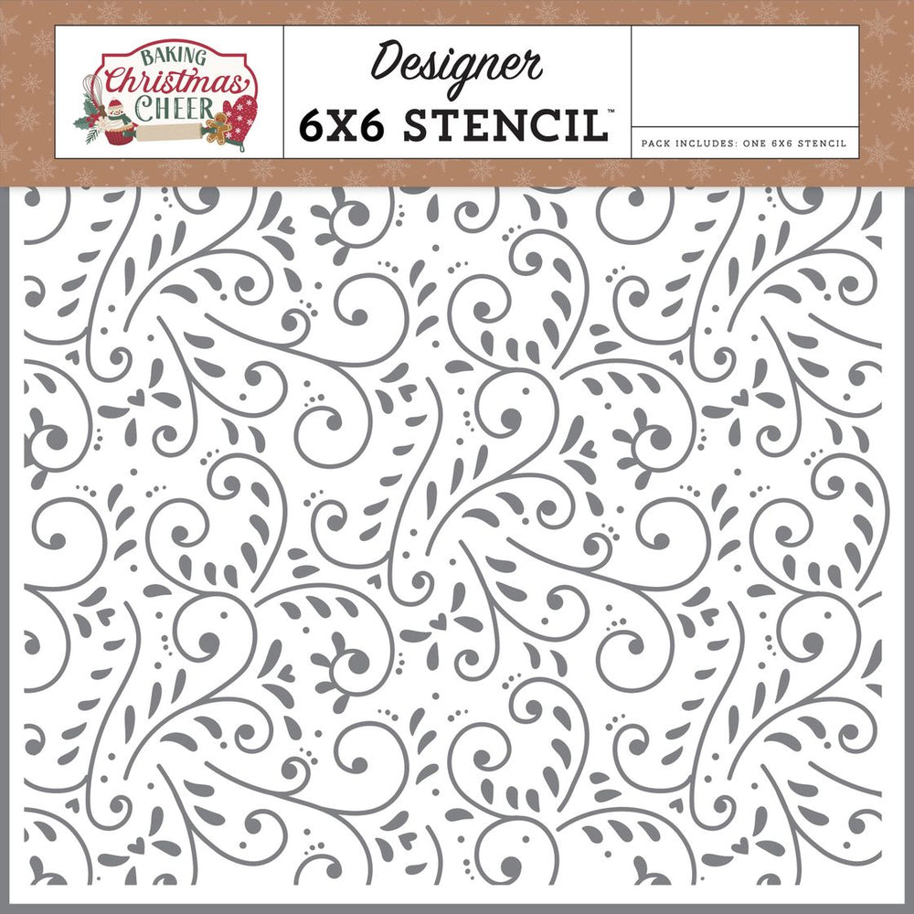 Echo Park Baking Christmas Cheer - Decorative Icing Stencil