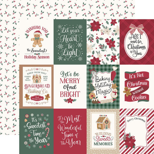 Echo Park Baking Christmas Cheer - 3x4 Journaling Cards