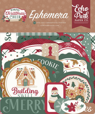 Echo Park Baking Christmas Cheer - Ephemera Icons