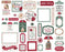 Echo Park Baking Christmas Cheer - Ephemera Tags & Frames