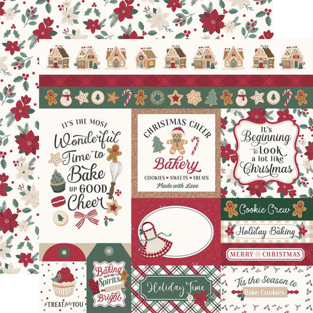 Echo Park Baking Christmas Cheer - Multi Journaling Cards