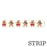 Echo Park Baking Christmas Cheer - Sugar And Spice Cookies Washi Tape