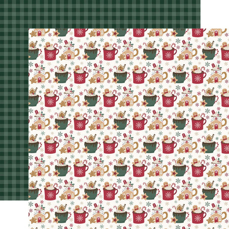 Echo Park Baking Christmas Cheer - Hot Chocolate Mugs