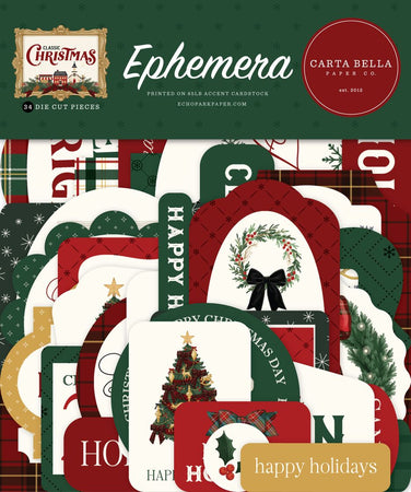 Carta Bella Classic Christmas - Ephemera Icons