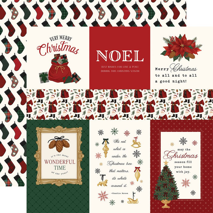 Carta Bella Classic Christmas - Merry Journaling Cards