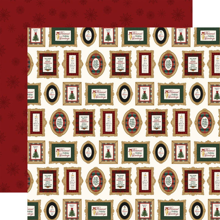 Carta Bella Classic Christmas - Warmest Greetings Frames