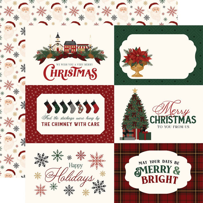 Carta Bella Classic Christmas - 6x4 Journaling Cards