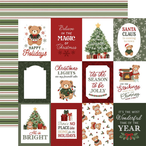 Carta Bella Have A Beary Christmas - 3x4 Journaling Cards