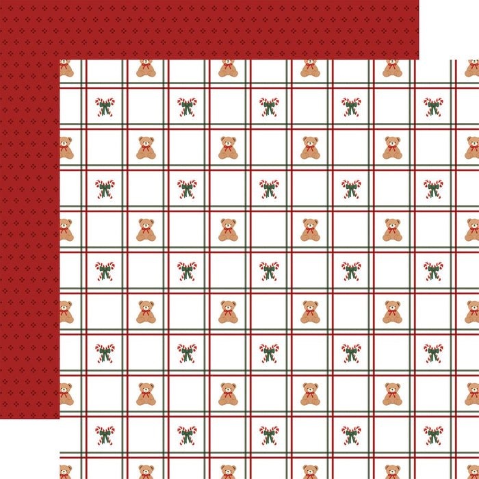 Carta Bella Have A Beary Christmas - Teddy Bear Plaid