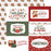 Carta Bella Have A Beary Christmas - 6x4 Journaling Cards