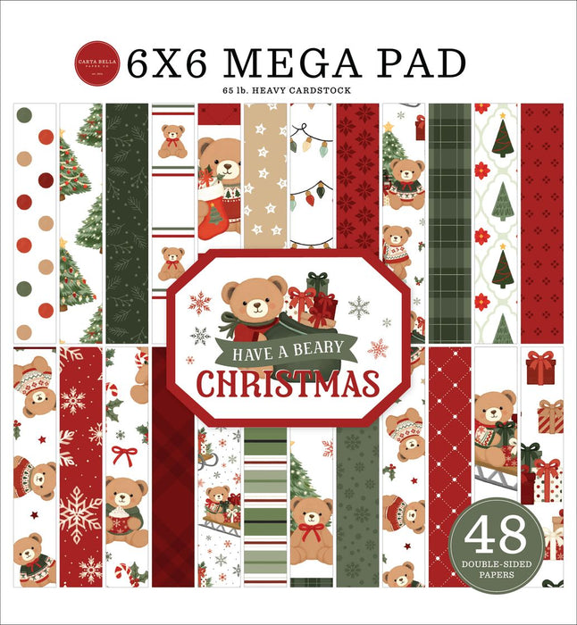 Carta Bella Have A Beary Christmas - 6x6 Mega Pad