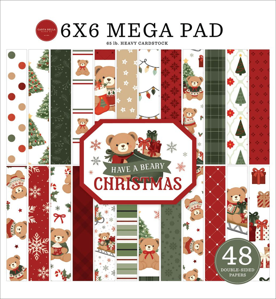 Carta Bella Have A Beary Christmas - 6x6 Mega Pad