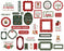 Carta Bella Have A Beary Christmas - Ephemera Icons