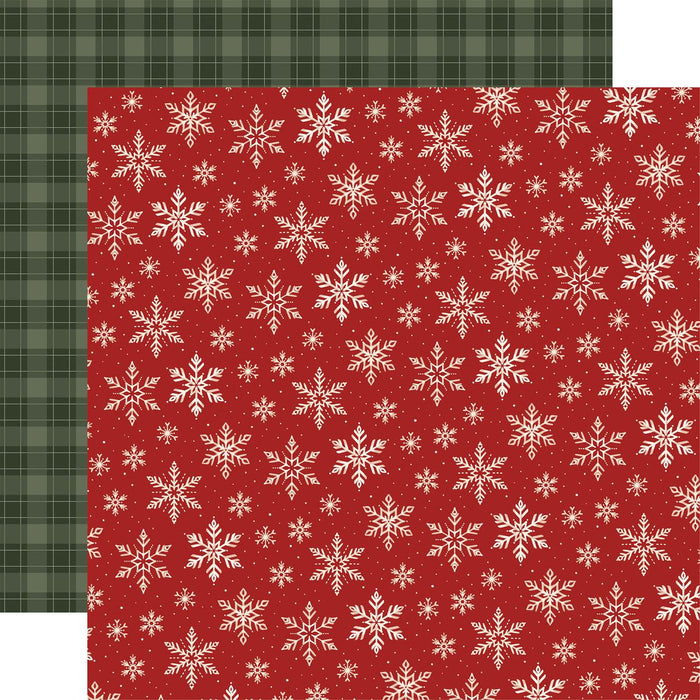 Carta Bella Have A Beary Christmas - Snuggly Snowflakes