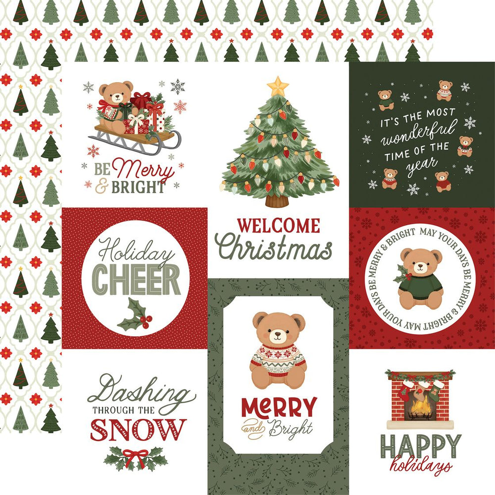 Carta Bella Have A Beary Christmas - Multi Journaling Cards
