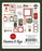 Carta Bella Have A Beary Christmas - Ephemera Frames & Tags