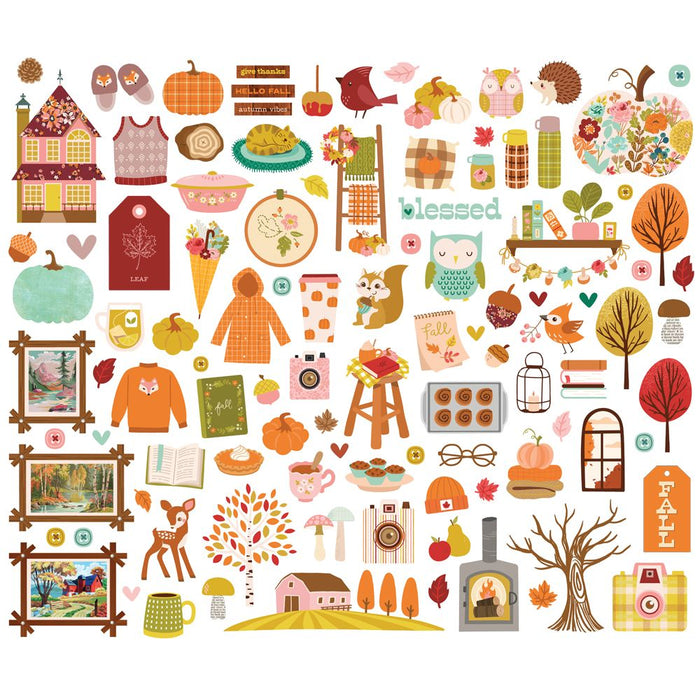 Simple Stories Pumpkins & Plaid - Bits & Pieces Die Cuts