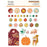 Simple Stories Pumpkins & Plaid - Decorative Brads