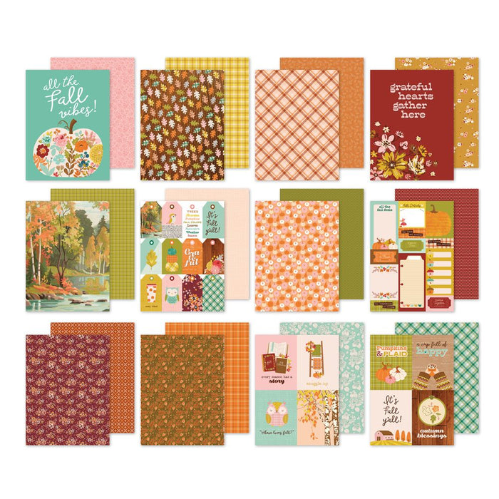 Simple Stories Pumpkins & Plaid - 6x8 Paper Pad