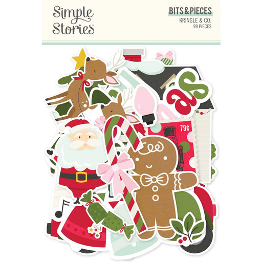 Simple Stories Kringle & Co. - Bits & Pieces Die Cuts