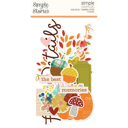 Simple Stories Pumpkins & Plaid - Page Pieces