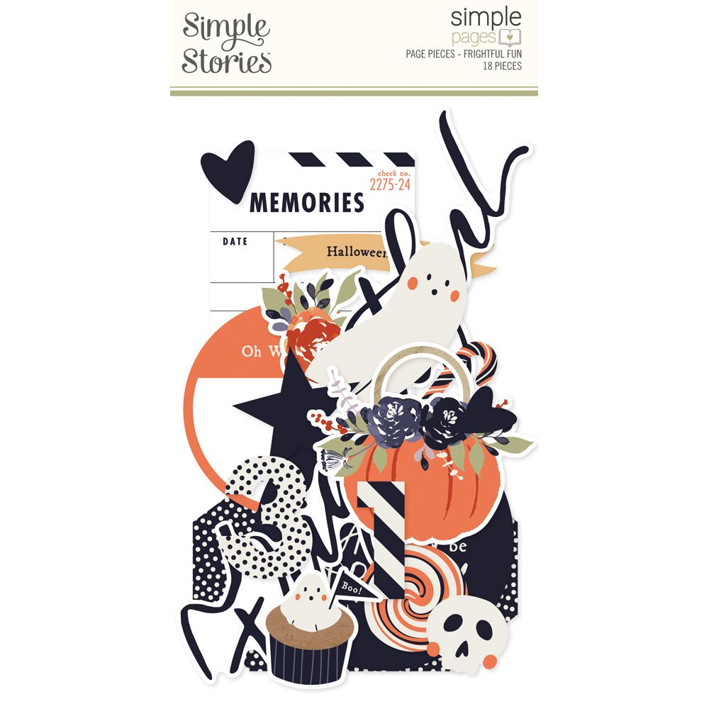 Simple Stories Frightful Fun - Page Pieces