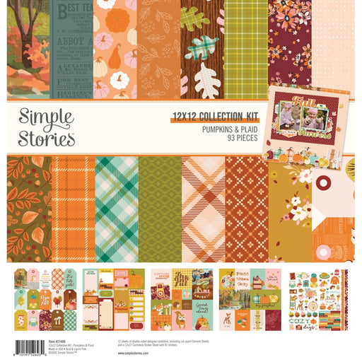 Simple Stories Pumpkins & Plaid - 12x12 Collection Kit