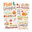 Simple Stories Pumpkins & Plaid - Foam Stickers