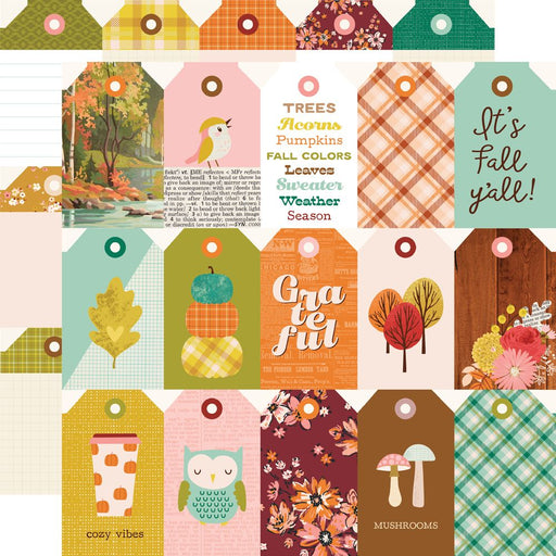 Simple Stories Pumpkins & Plaid - Tag Elements