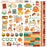 Simple Stories Pumpkins & Plaid - Cardstock Stickers Icons