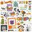 Simple Stories Say Cheese Classic Mouse Halloween - Chipboard Pieces