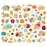 Simple Stories Pumpkins & Plaid - Floral Bits & Pieces
