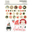 Simple Stories Mistletoe & Holly - Decorative Brads