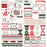 Simple Stories Mistletoe & Holly - Cardstock Stickers Basics
