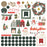 Simple Stories Mistletoe & Holly - Chipboard Pieces
