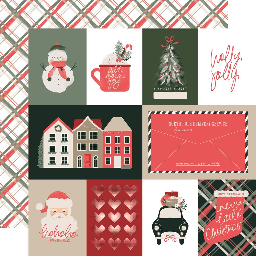 Simple Stories Mistletoe & Holly - 3x4/4x6 Elements