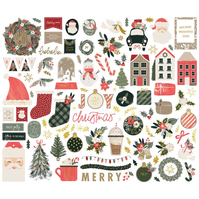 Simple Stories Mistletoe & Holly - Bits & Pieces Die Cuts