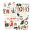 Simple Stories Mistletoe & Holly - Foam Stickers