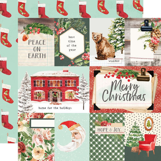 Simple Stories Simple Vintage Evergreen Memories - 3x4/4x6 Elements