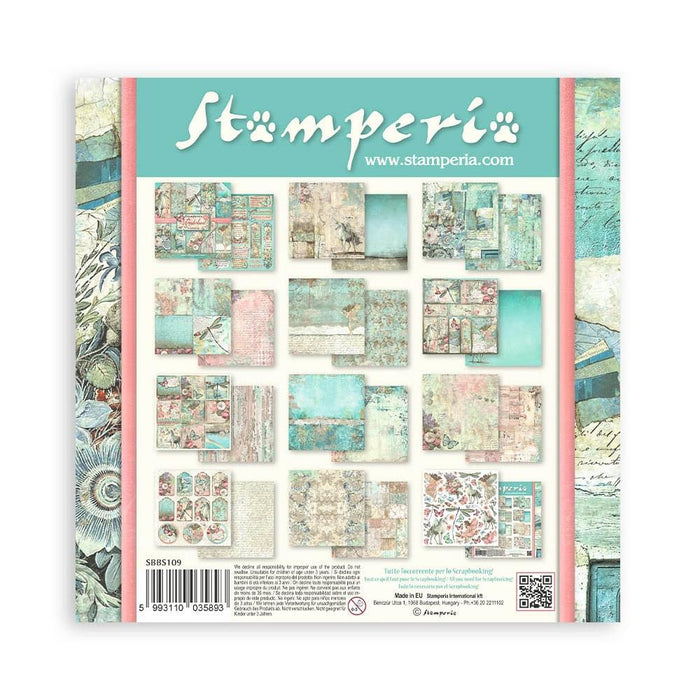 Stamperia Wonderland - 8x8 Paper Pack