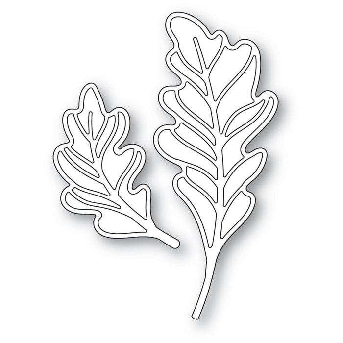 Memory Box Die - Gypsy Oak Leaves
