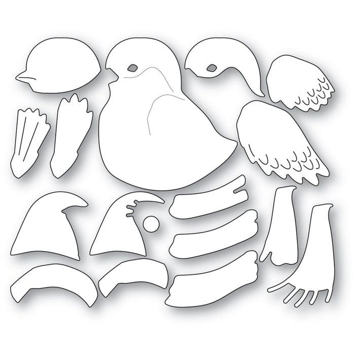 Memory Box Die - Bundled Bird