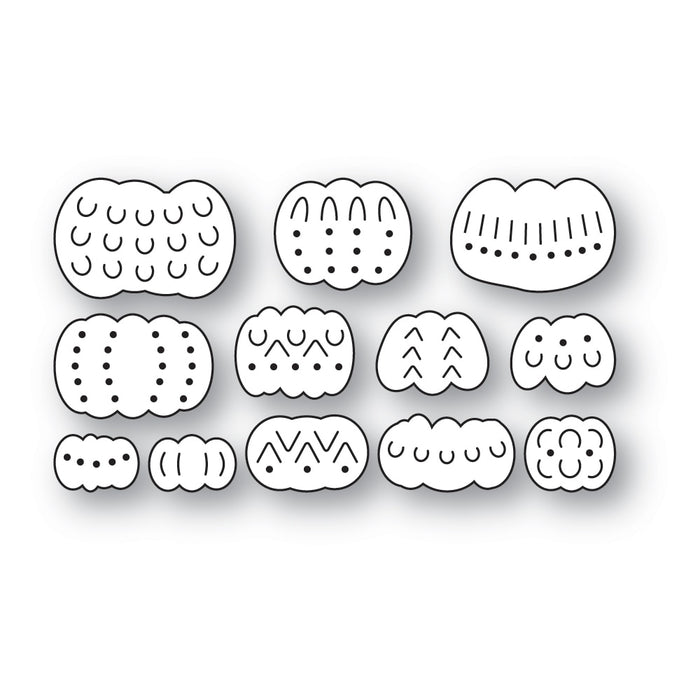 Memory Box Die - Intricate Mini Pumpkins
