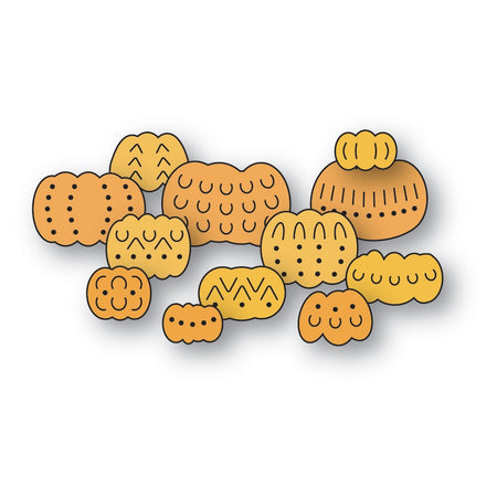 Memory Box Die - Intricate Mini Pumpkins