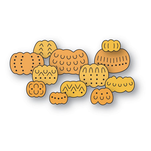 Memory Box Die - Intricate Mini Pumpkins