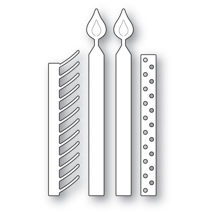 Memory Box Die - Wrapper Candles